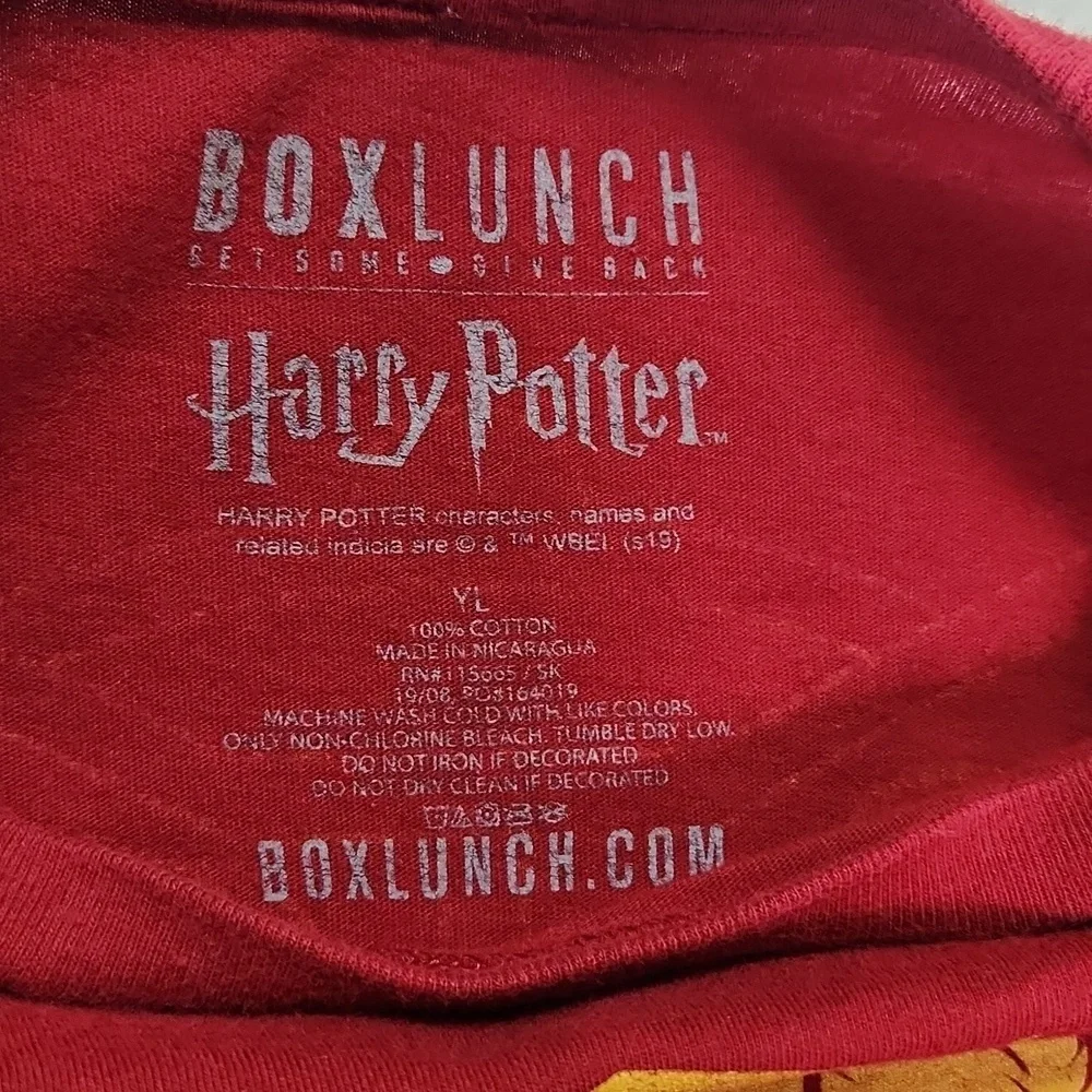 Harry Potter T-shirt Top Boys L - Wizarding world of Harry Potter Gryffindor